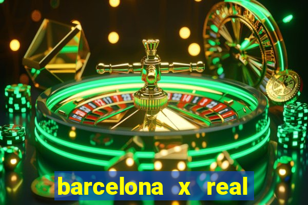 barcelona x real madrid ao vivo futemax